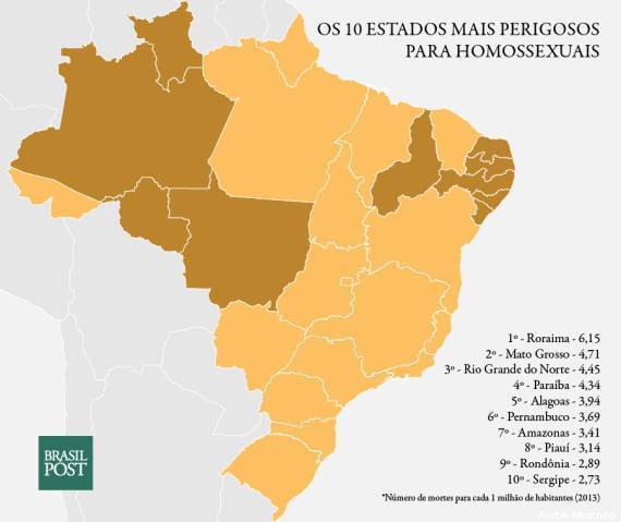 piores estados brasil2 Os 10 piores estados do Brasil para ser negro, gay ou mulher