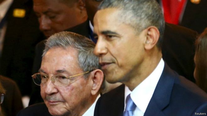 obama e castro