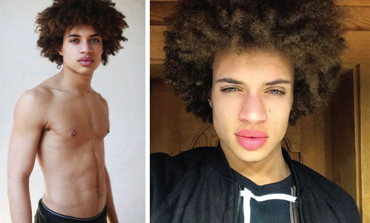 Modelo: Axel Kwenkeu. Foto: DNA Models NY