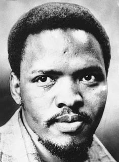 South African black activist Steve Biko is seen in 1978. (AP Photo)