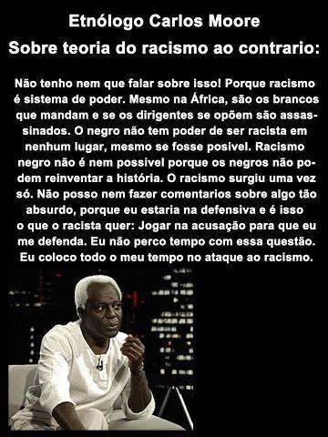 racismo ao contrário