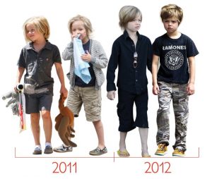 Shiloh completa 8 anos e QUEM te mostra o estilo 'tomboy' da filha de Pitt e Jolie