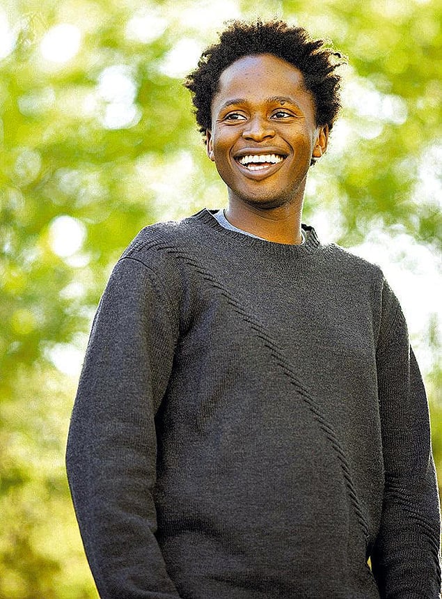 Divulgação O escritor Ishmael Beah, de Serra Leoa