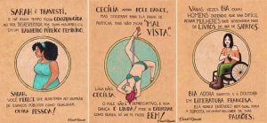 Ilustradora mineira ganha o mundo com mensagens que explicitam o controle sobre a mulher
