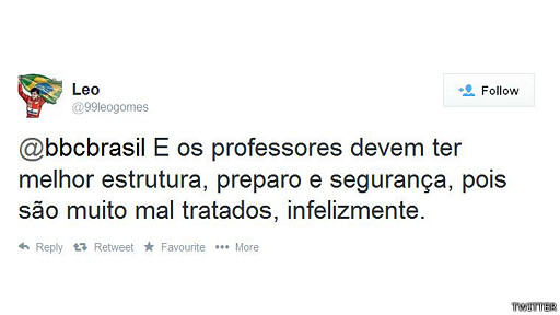 Pelo Twitter, @leogomes também se posicionou sobre o tema
