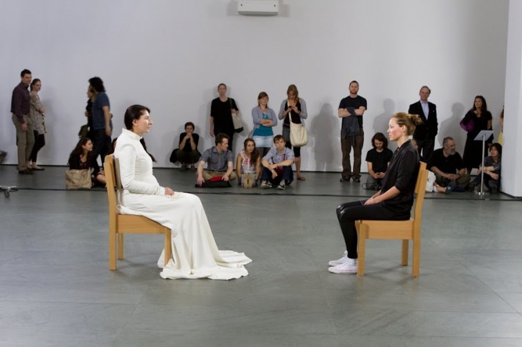 A artista sérvia Marina Abramovich