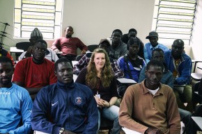 "Ser francesa e ter a pele branca, facilitou a minha adaptação aqui Caxias do Sul como imigrante", Solveig Dufrène, educadora social.