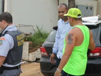 Valmir foi detido e liberado após prestar depoimento (Foto: Ítalo Berto/ Arquivo pessoal)