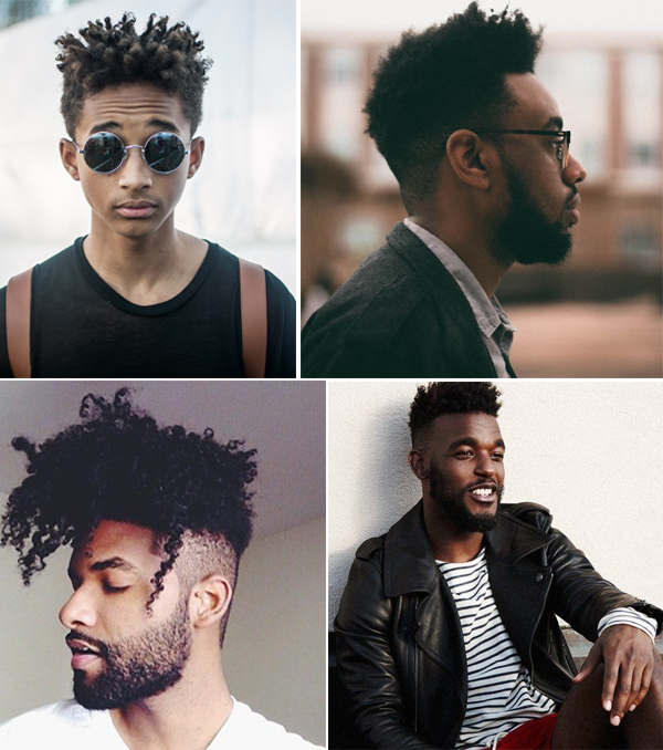 cortes afros masculinos