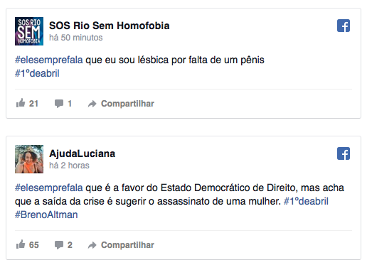 #EleSempreFala1