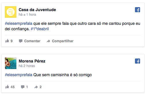#EleSempreFala4