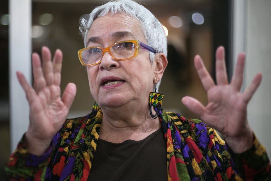 24/05/2016 - PORTO ALEGRE, RS - Alda Facio, relatora da ONU para direito das mulheres, em evento da Themis. Foto: Guilherme Santos/Sul21