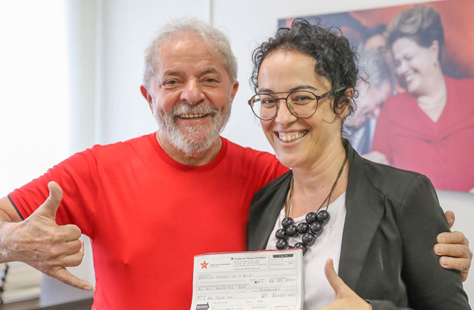 Márcia Tiburi será a candidata do PT ao governo do Rio