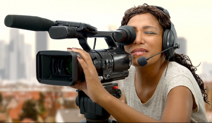 mulher com video