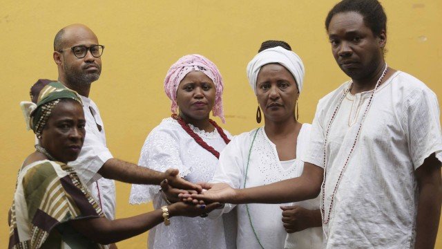 Frente Respeitem o Nosso Sagrado quer atrair mais religiosos e realizar caminhada contra a intolerância religiosa ainda este ano Foto- Cléber Júnior : Agência O Globo
