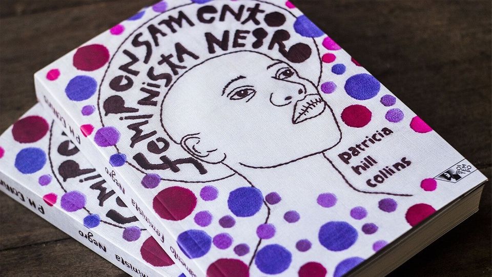 Capa do livro "Pensamentos feminista negro"
