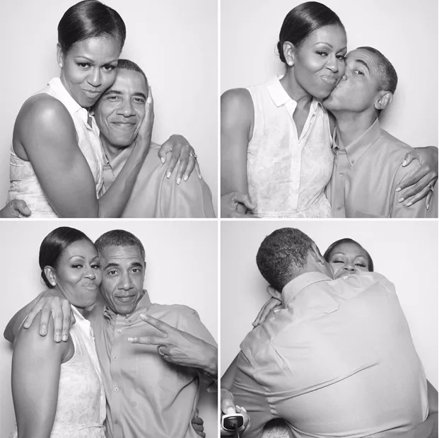 Barack Obama se declara para Michelle em aniversário: