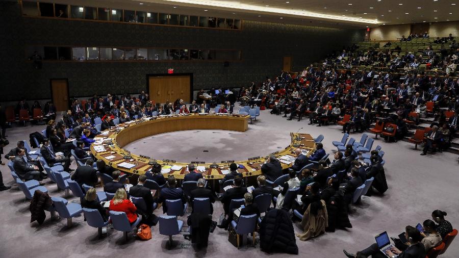 Debate no Conselho de Segurança da ONU