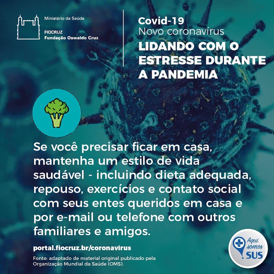 lidando com estresse na pandemia