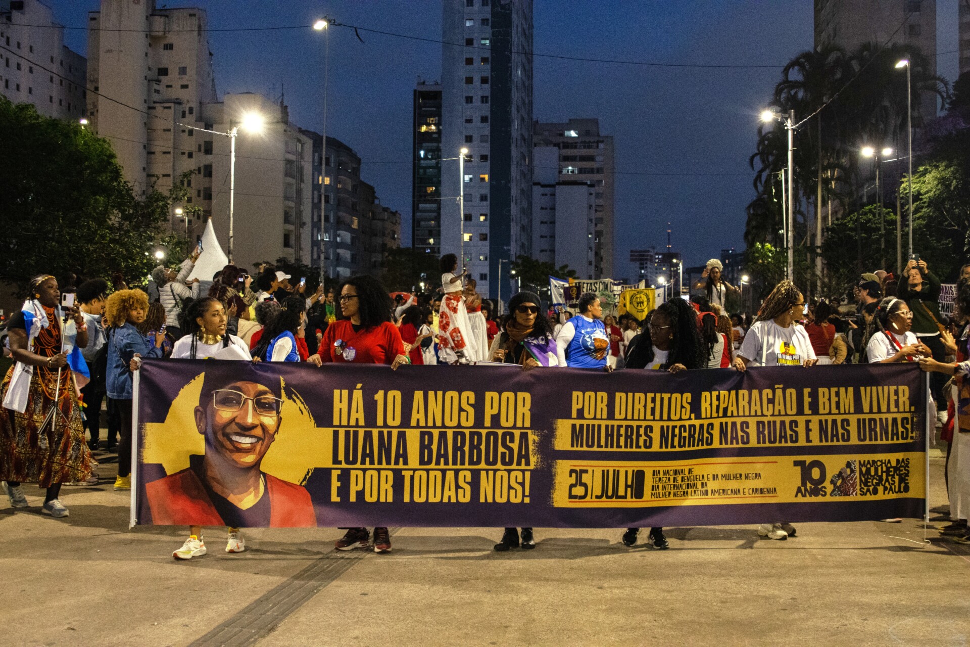 11ª Marcha de Mulheres Negras de São Paulo reafirma luta por justiça por Luana Barbosa