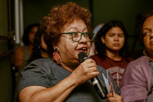 Mesa - Feminicídio Tem Cor: Roda de Conversa com Mulheres Negras Insubmissas (Foto: eyes@grazi)