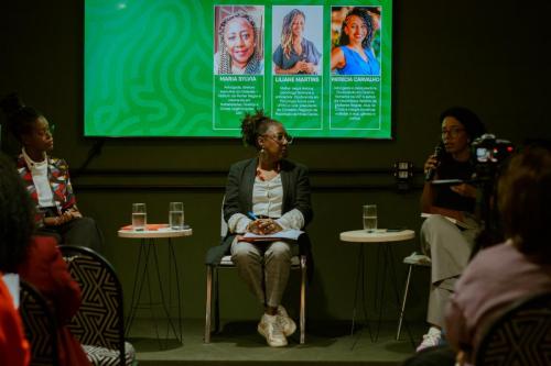 Mesa - Feminicídio Tem Cor: Roda de Conversa com Mulheres Negras Insubmissas (Foto: eyes@grazi)