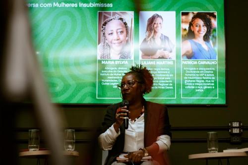 Mesa - Feminicídio Tem Cor: Roda de Conversa com Mulheres Negras Insubmissas (Foto: eyes@grazi)